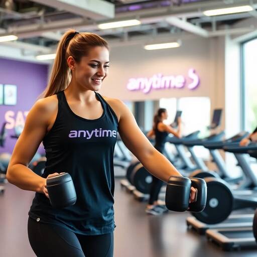 gimnasio 24 horas Anytime Fitness Sant Boi