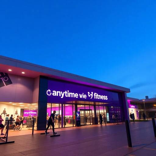 gimnasio 24 horas Anytime Fitness Sabadell