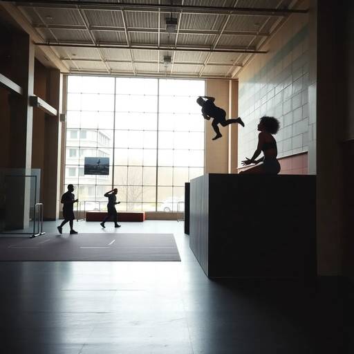 gimnasio 24 horas Zona de parkour